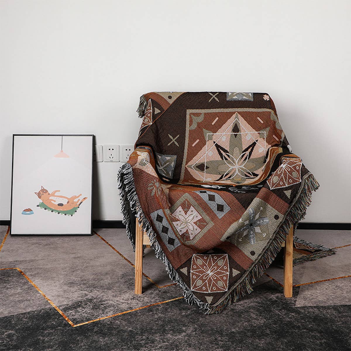 HOME LEISURE BLANKET SOFA BLANKET COVER BLANKET