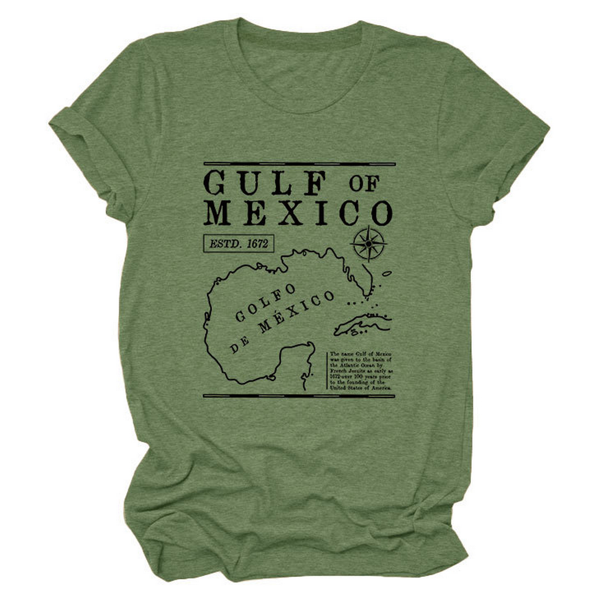 Gulf of Mexico Estd Tee ? Soft Comfort T?Shirt