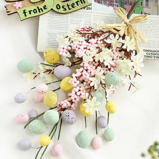 Seven-Color Easter Egg Party Wall Ornament_CWAJE05360