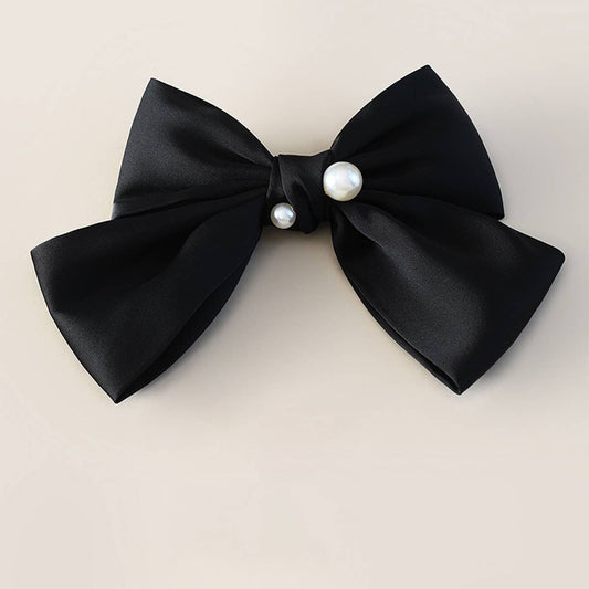 LARGE BOW PEARL LUXURY HAIRPIN_CWAHA1803