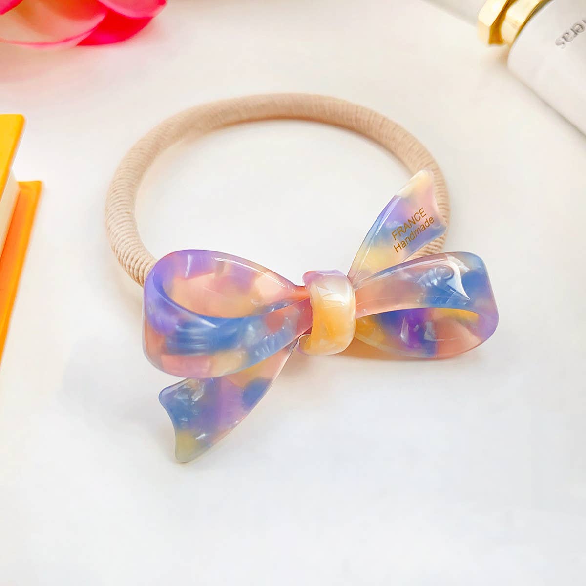NEW THREE-DIMENSIONAL BOW HAIR TIE_CWAHA0804