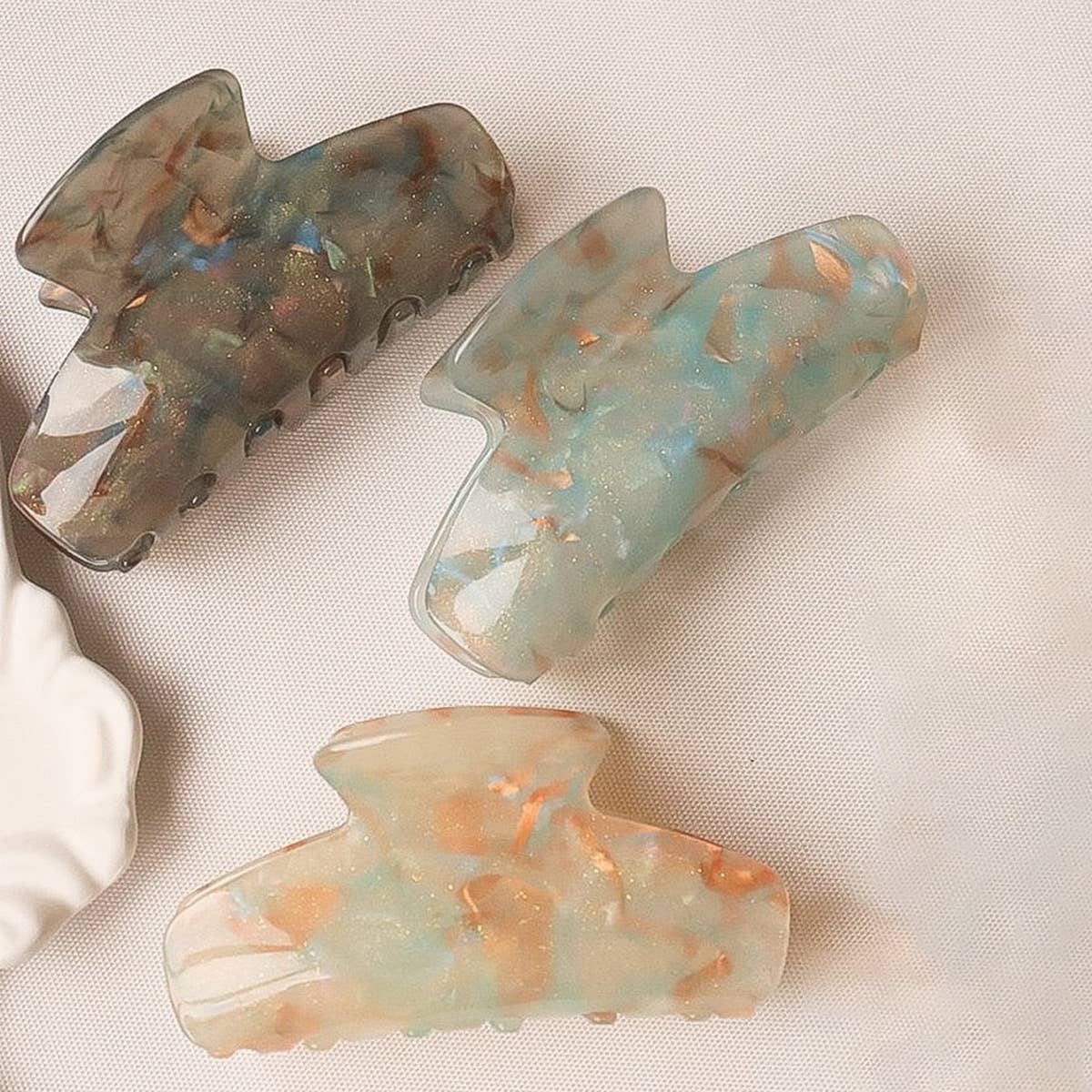 Galaxy Gradient Hair Claw - Acetate Summer Clip