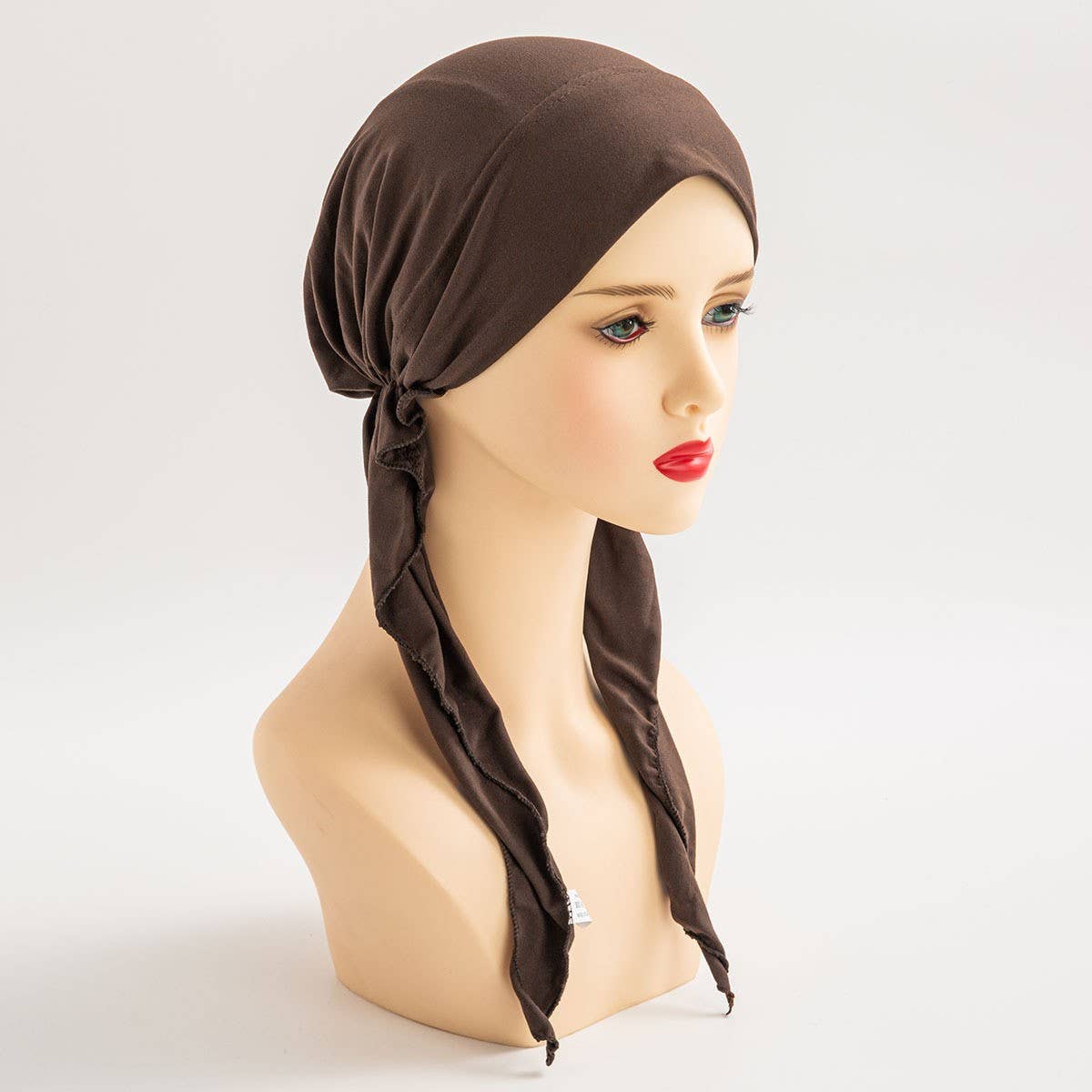 MULTICOLOR FASHION CURVED RIBBON TURBAN HAT