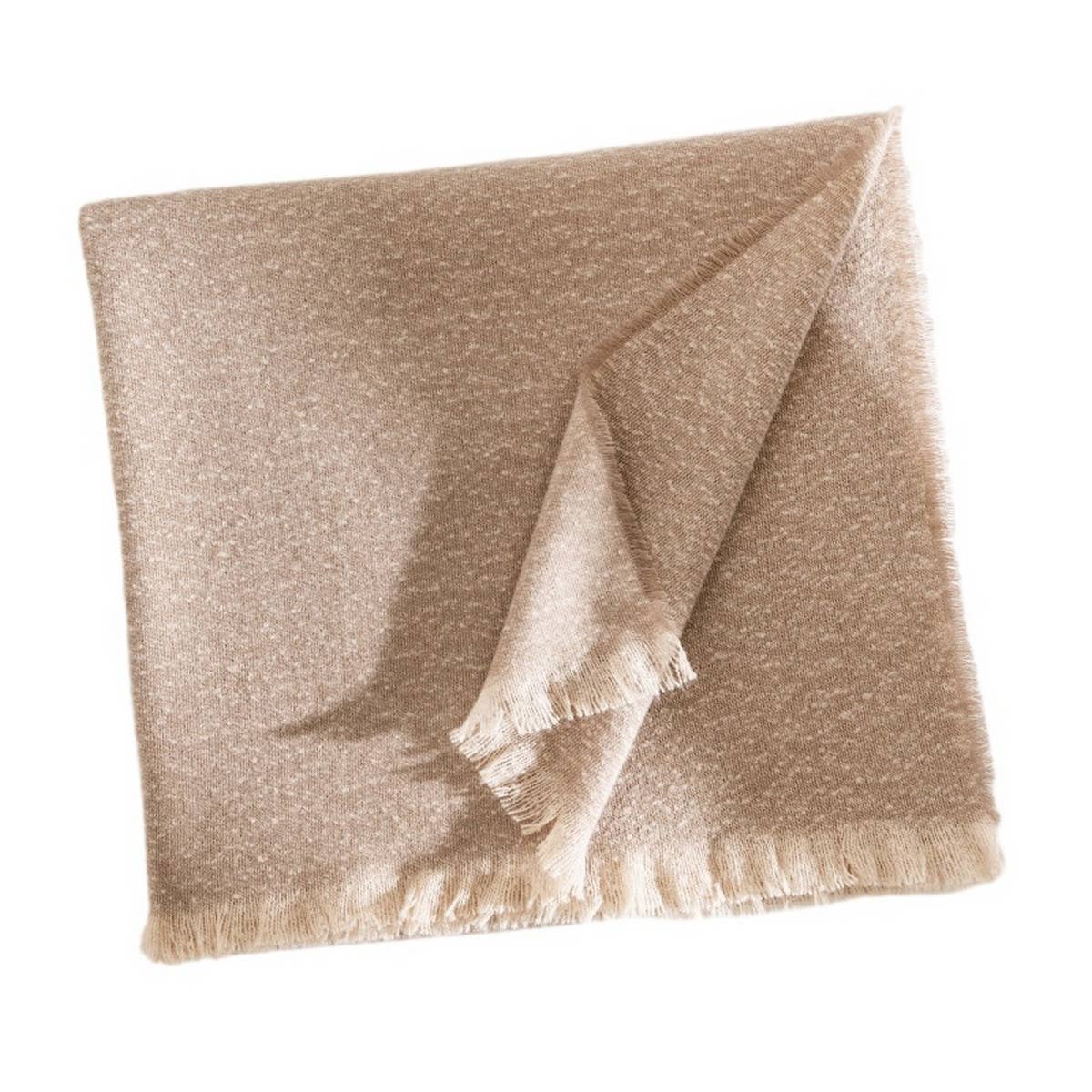 VINTAGE SCARF WITH FLORAL PATTERN