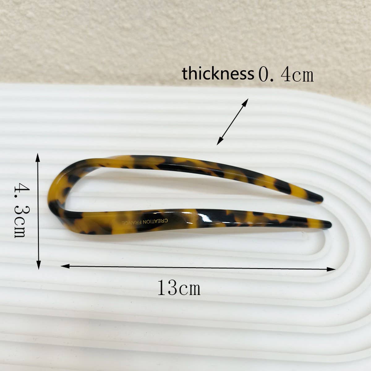 ACETATE U-SHAPED HAIRPIN, HAIRPIN, BALL HAIRPIN_CWAHA4211