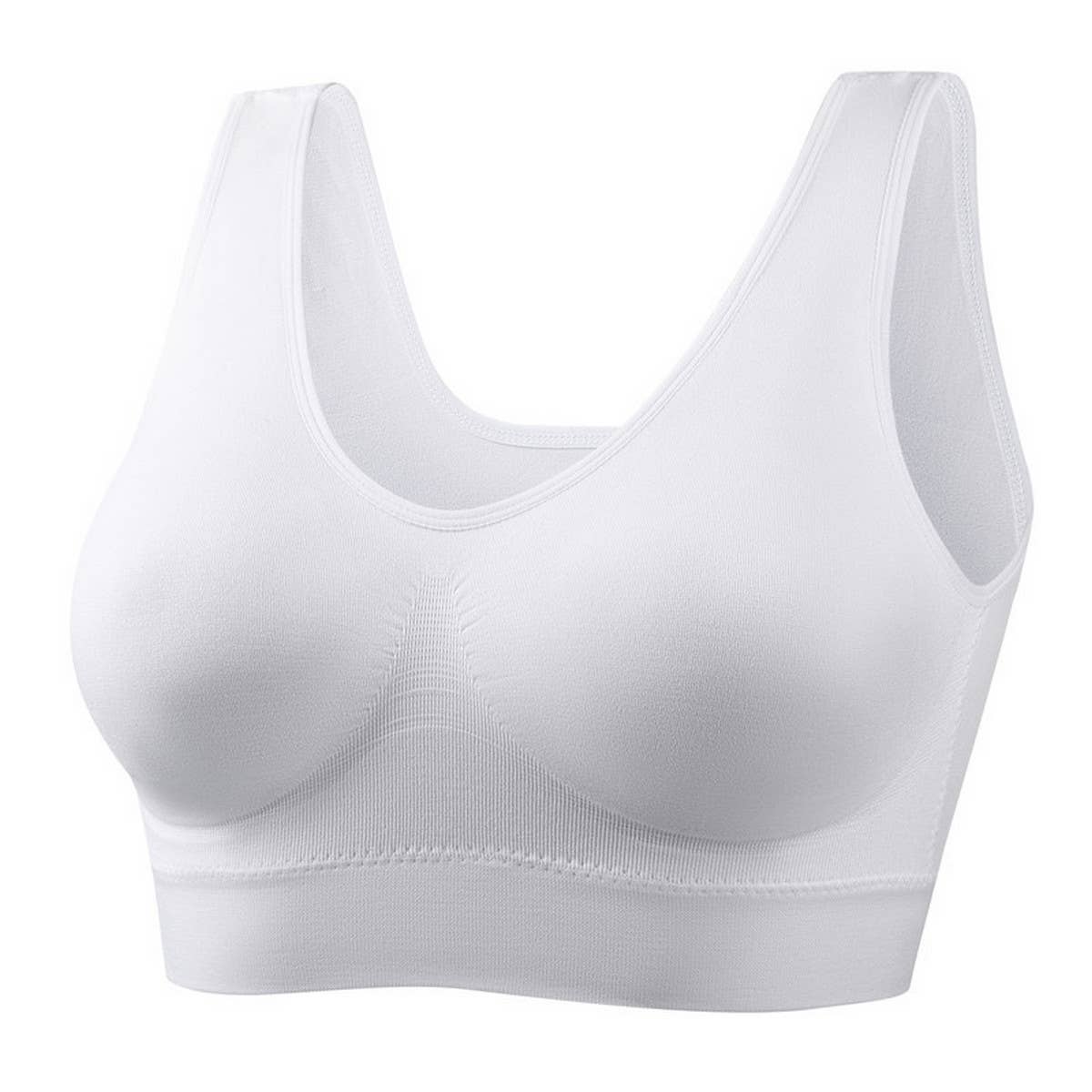 PLUS SIZE ZERO-RESTRICTION SPORTS BRA_CWMU0302