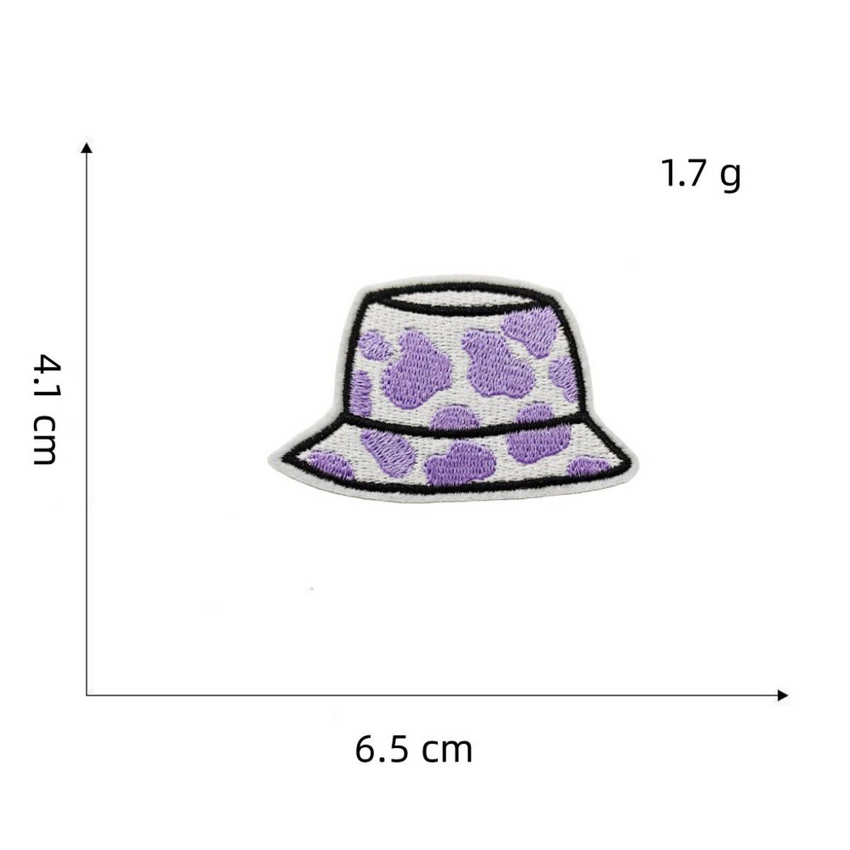 NEW PURPLE SERIES EMBROIDERED CLOTH PATCHES