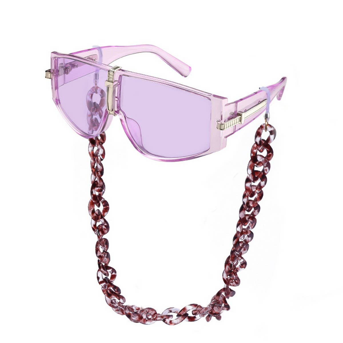 CHAIN SUNGLASSES FASHION NECKLACE GLASSES_CWASG0736