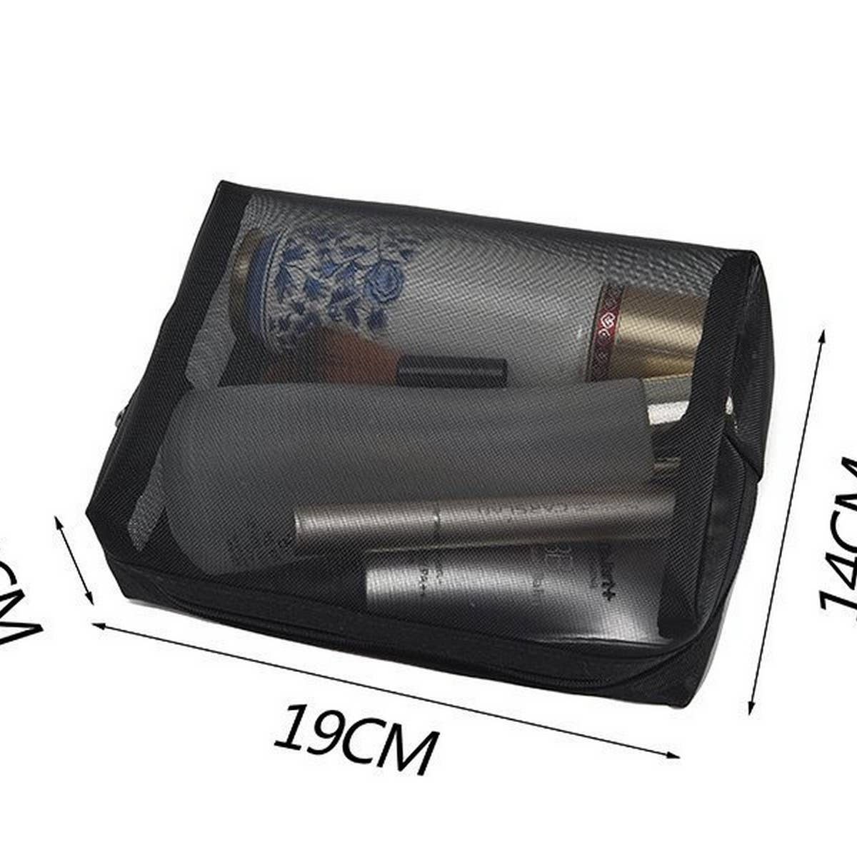 PORTABLE MESH COSMETIC BAG THREE-PIECE SET_CWAB4482