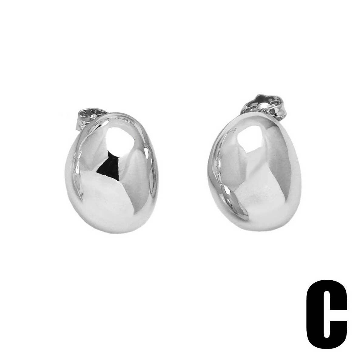 VERSATILE RETRO GOLD PLATED EARRINGS