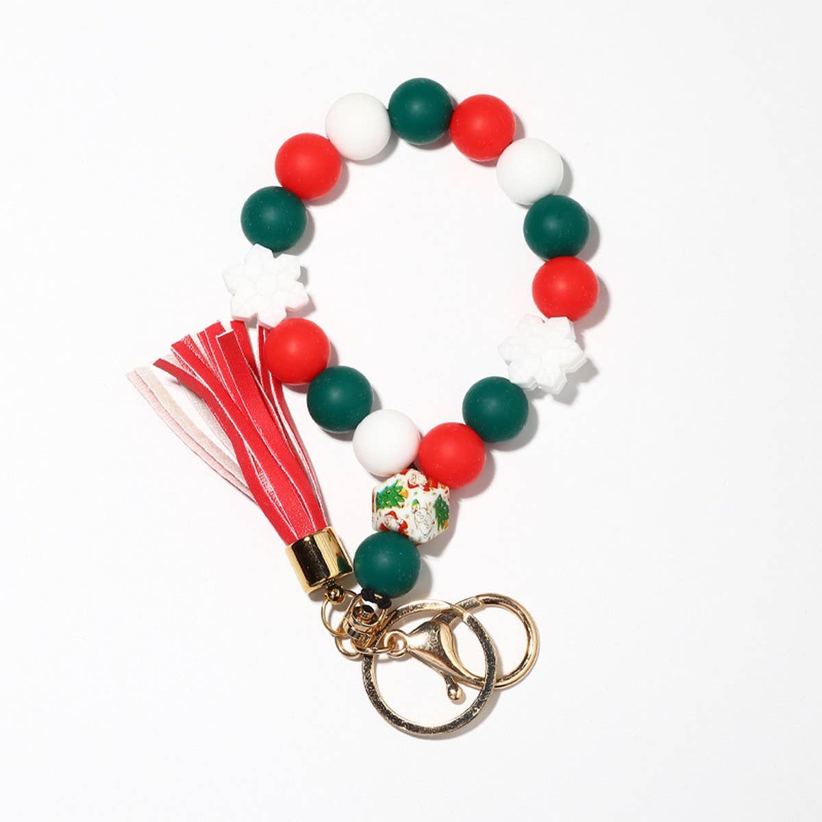 Glowinthedark Halloween Keychain Silicone Bracelet_CWAB5098