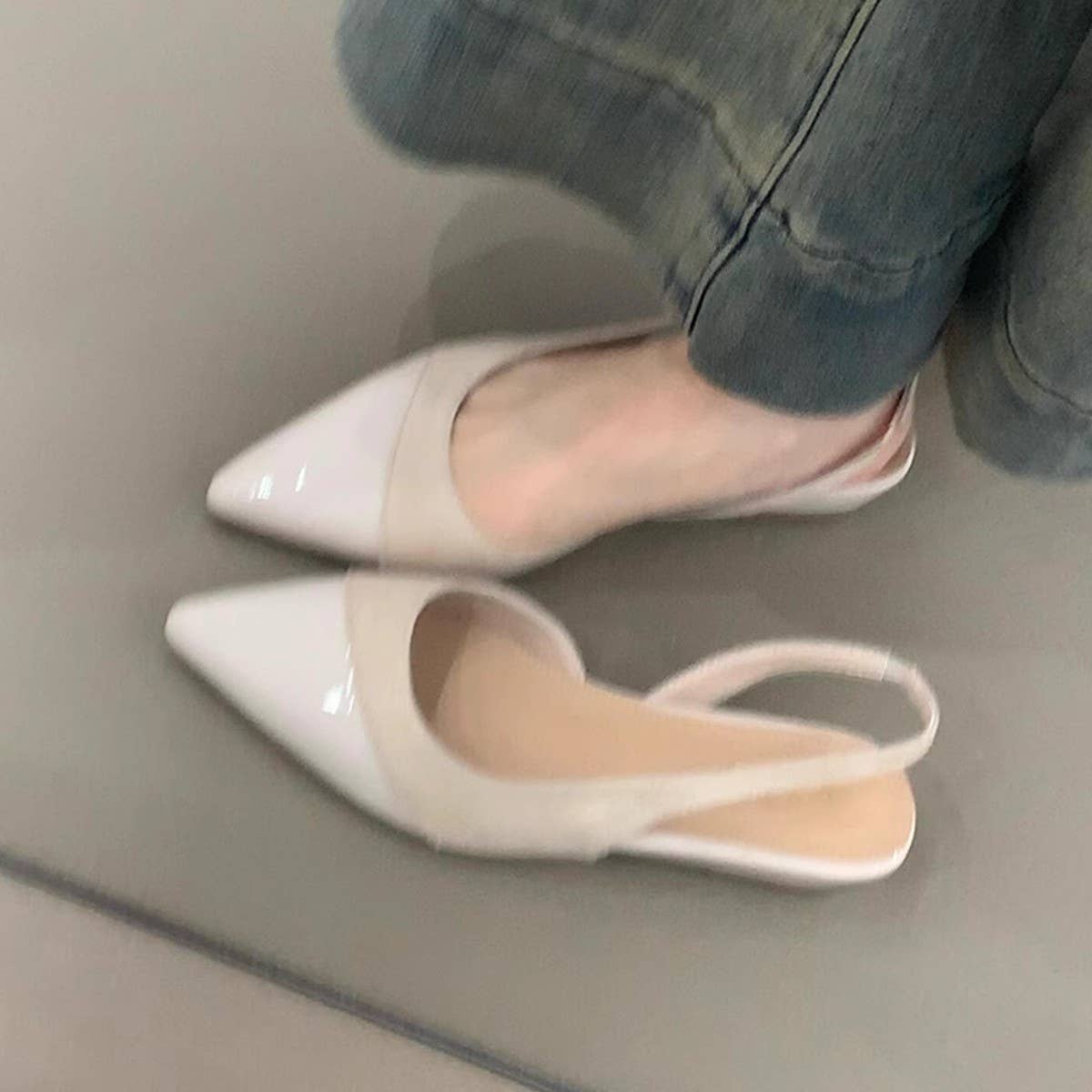 Sheepskin Lace-Up Sporty Mary Jane Shoes