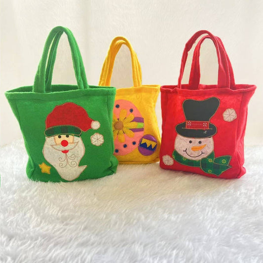 CWMM9722_CHRISTMAS CHILDREN'S CANDY GIFT DECORATION BAG
