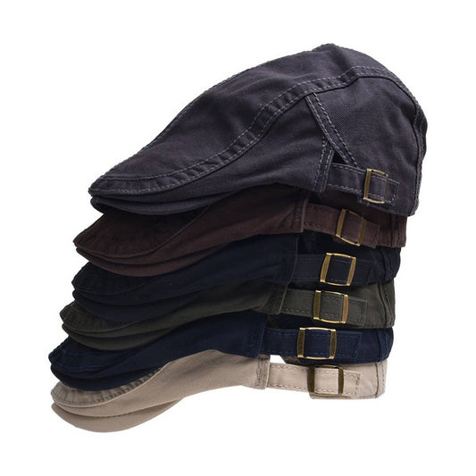 BRITISH RETRO CASUAL SUN VISOR BERET_CWAH1221