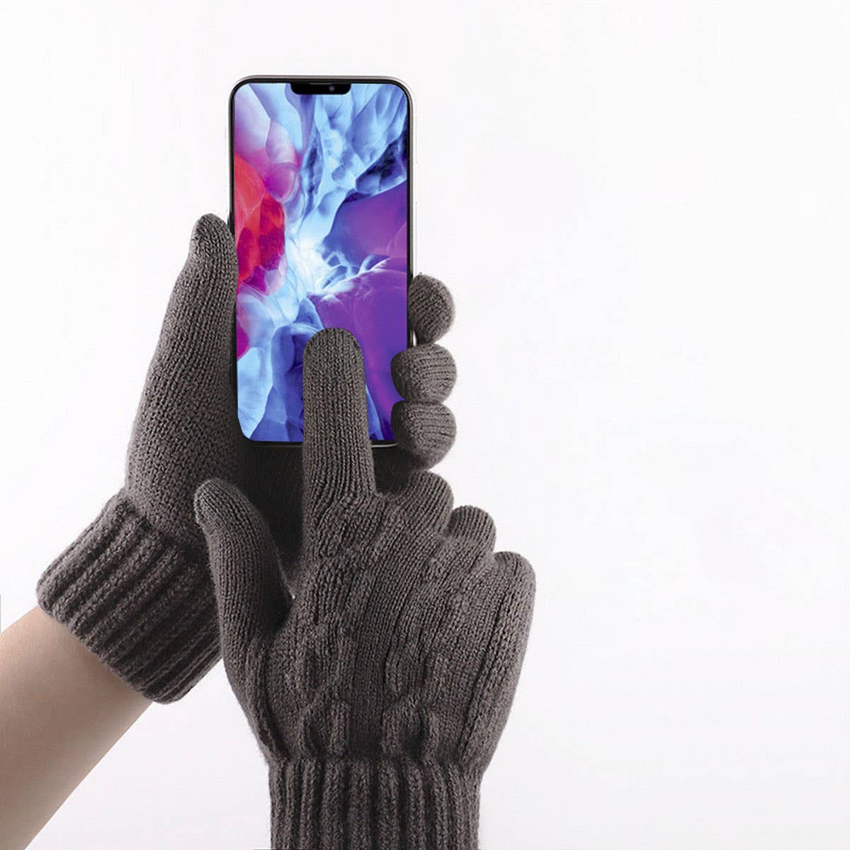 NEW MEN'S COLD-PROOF KNITTED TOUCHSCREEN GLOVES_CWAG0394