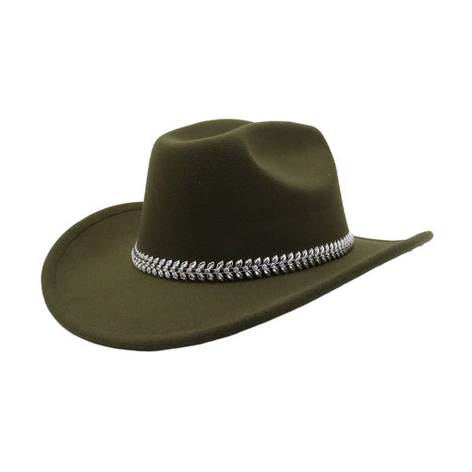 Men & Women Wool Cowboy Fedora New Style_CWAH04470