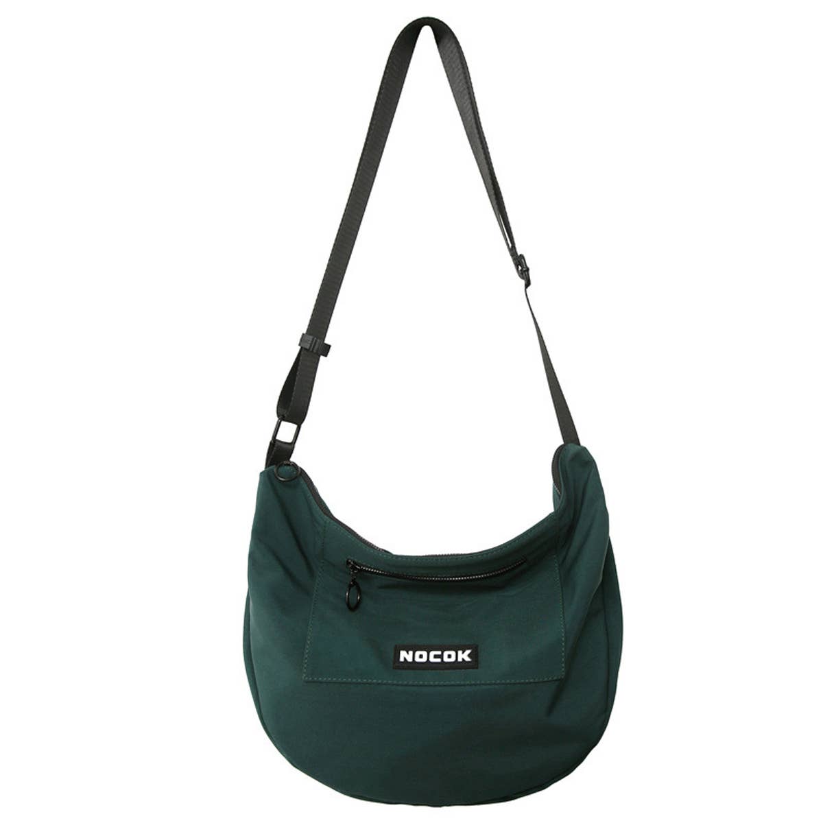 SIMPLE SOLID COLOR CASUAL LETTER CROSSBODY BAG_CWAB1768