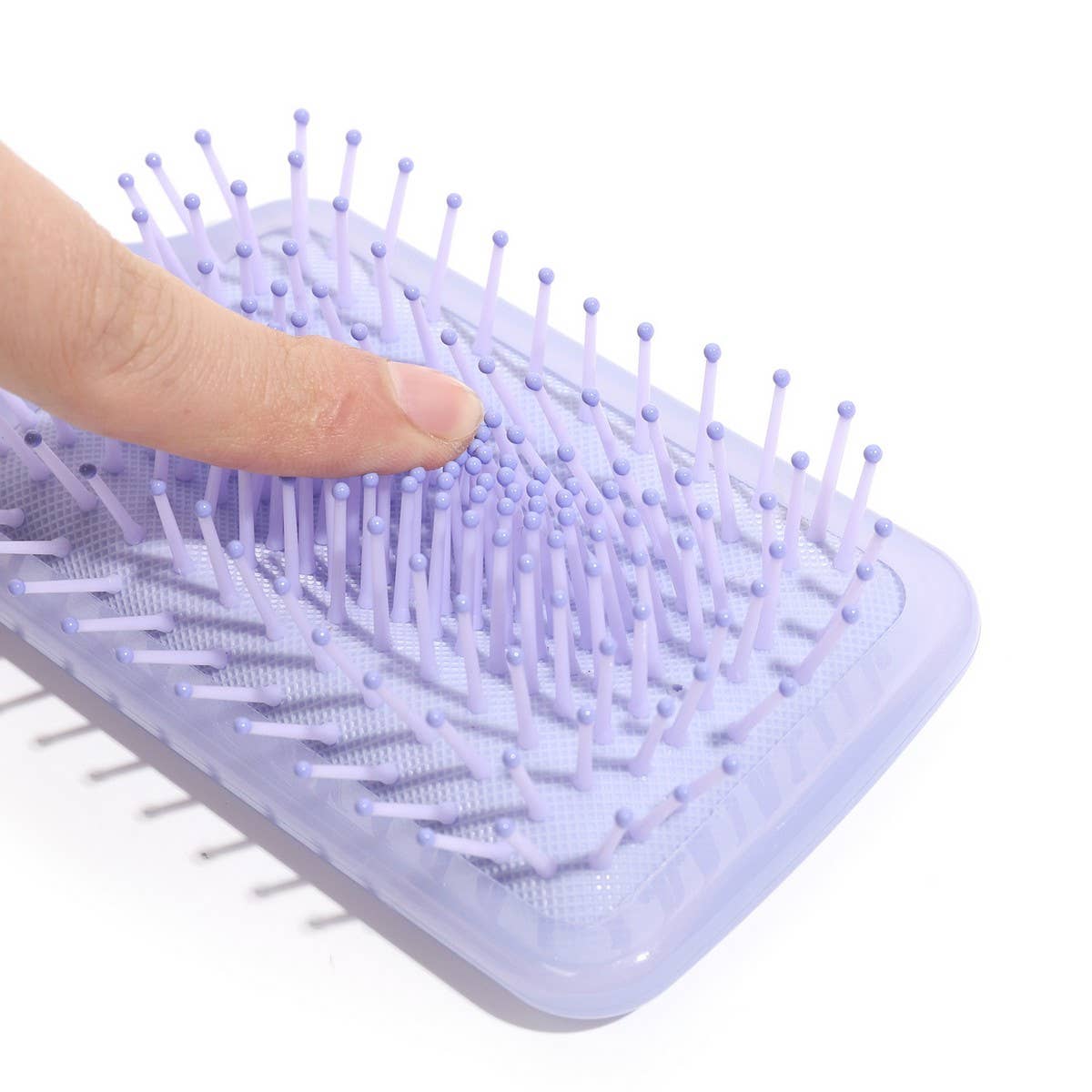 TRANSLUCENT JELLY COLOR AIR BAG MASSAGE COMB