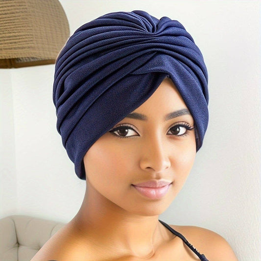 WOMEN'S ETHNIC STYLE PLEATED HEADSCARF