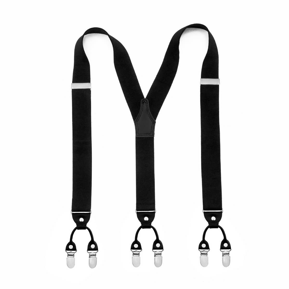 RETRO 6-CLIP SUIT PANTS SUSPENDER CLIP_CWMM1107