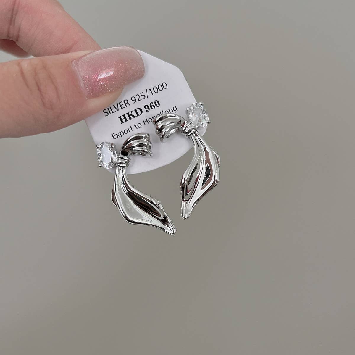 TEXTURE RIBBONS, EARRINGS, STUDS, AND EARRINGS