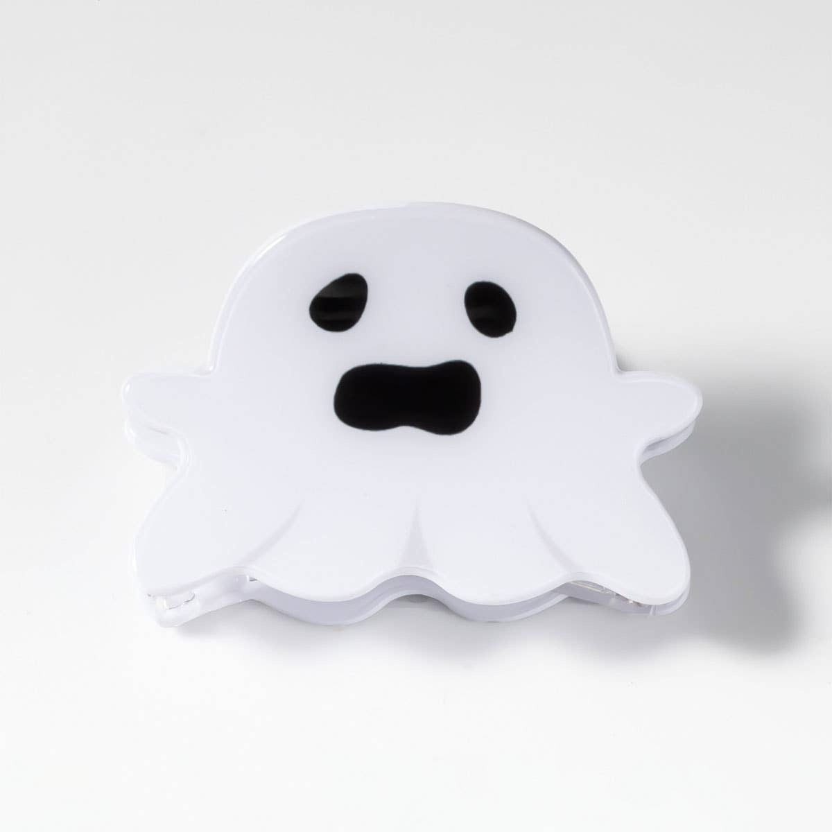 Halloween Ghost Hair Claw - Cute Spooky Shark Clip_CWAHA0270