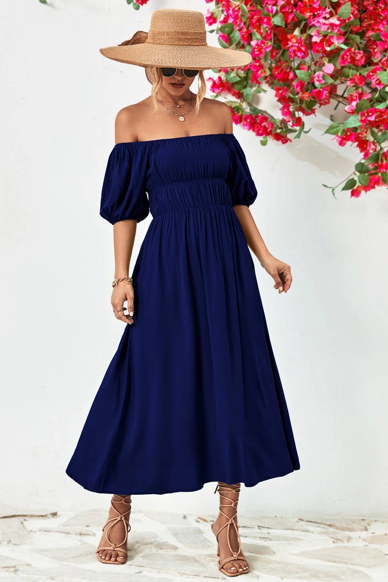 CWDMD4607_2025 NEW FRESH AND SWEET ONE-SHOULDER DRESS