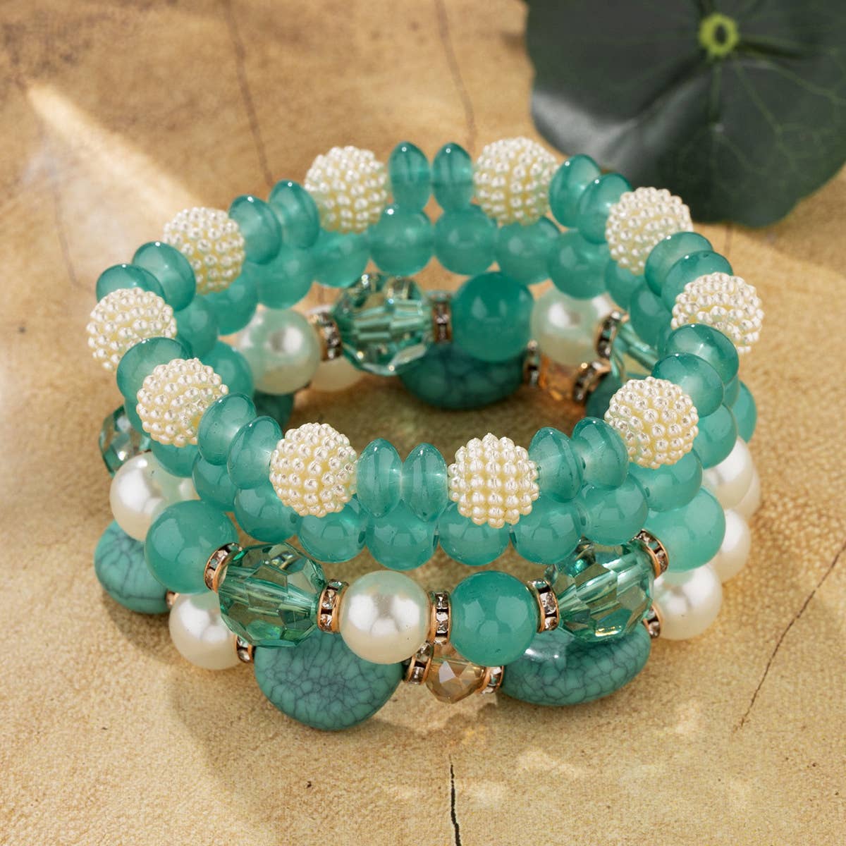 GLASS BEADS COLORFUL BRACELET