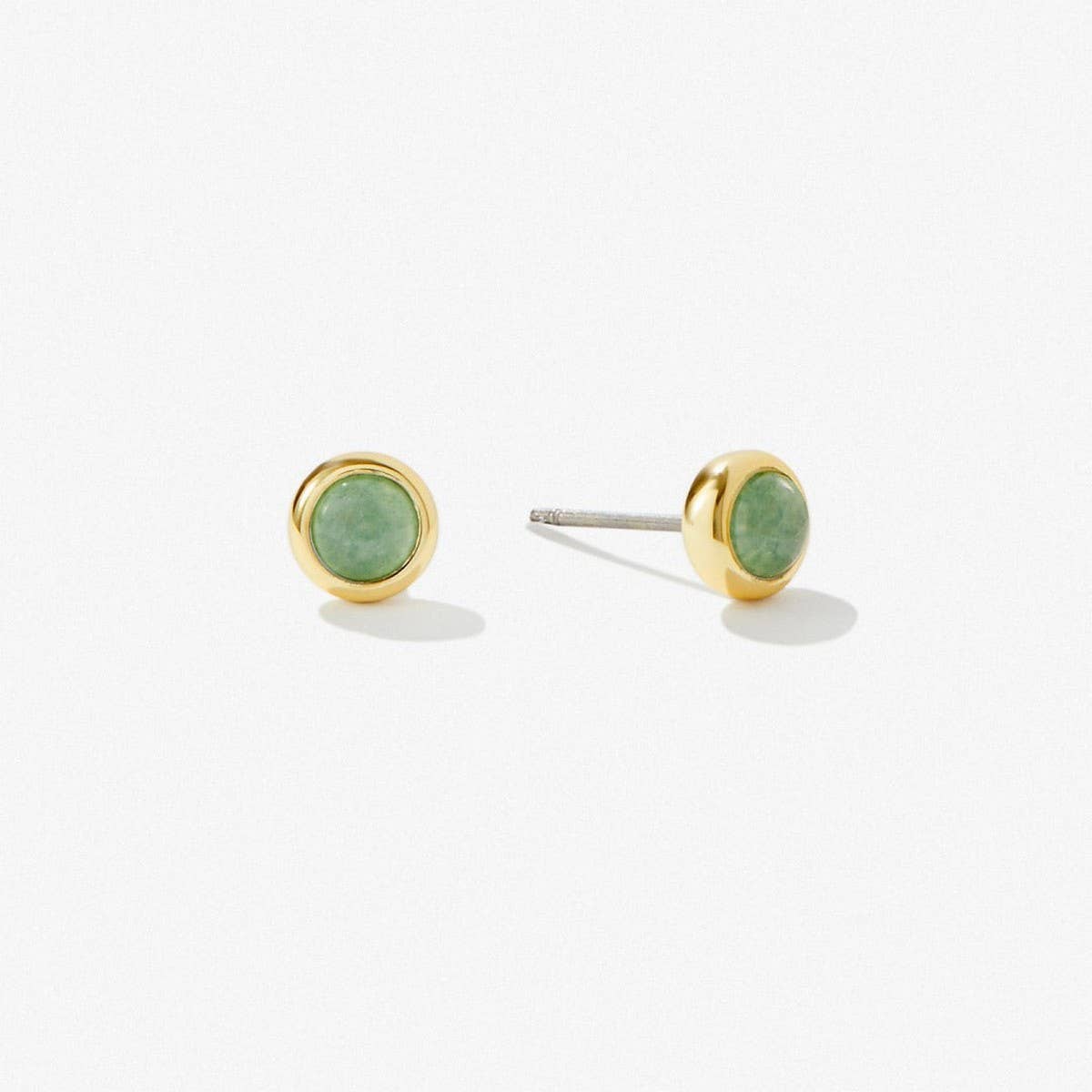 Trendy Natural Stone Stud Earrings for Women