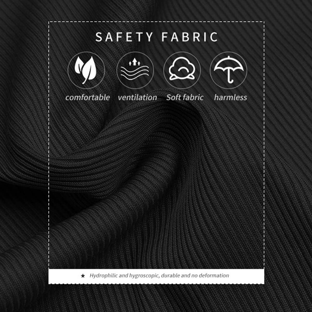 SOLID COLOR PIT STRIPE CASUAL WIDE-LEG PANTS