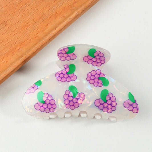 Fruit PVC Hair Claw - Fall Winter Hot-Selling Clip_CWAHA1274