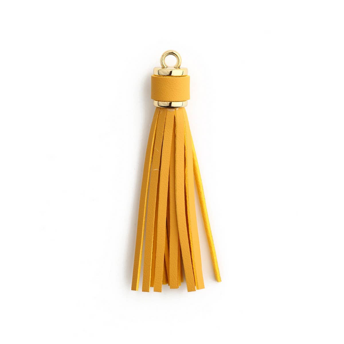 Leather Fringe Keychain, PU Tassel Bag Charm_CWAB5007