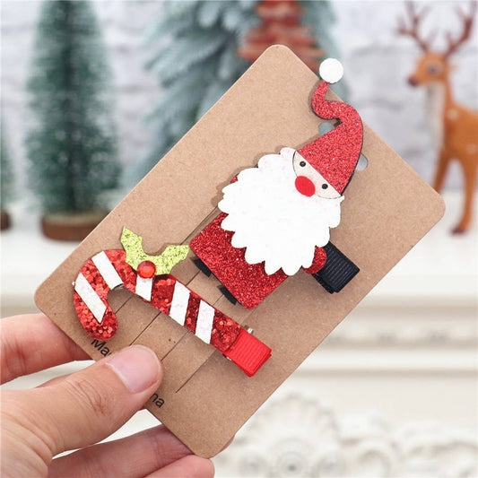 CHRISTMAS CHILDREN GIRLS HOLIDAY HAIR CLIP