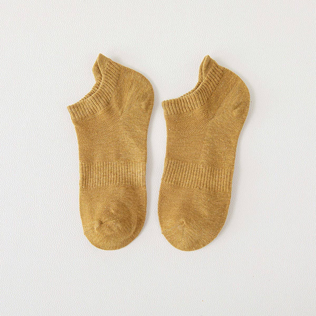 CWMS2452_NEW ARRIVAL HEEL MEN'S CREW SOCKS