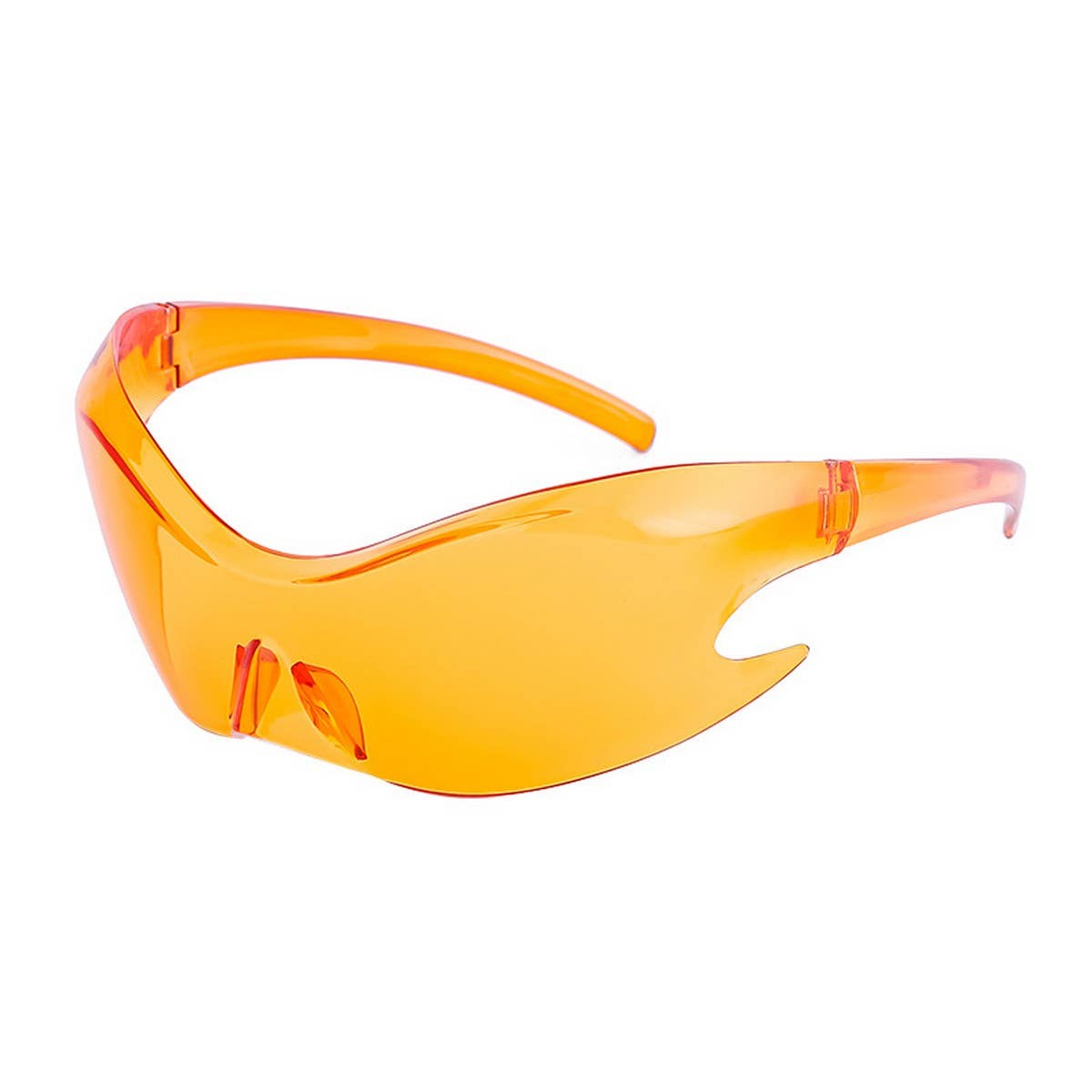 SPORTS WINDPROOF COLORFUL ONE-PIECE SUNGLASSES_CWASG0607