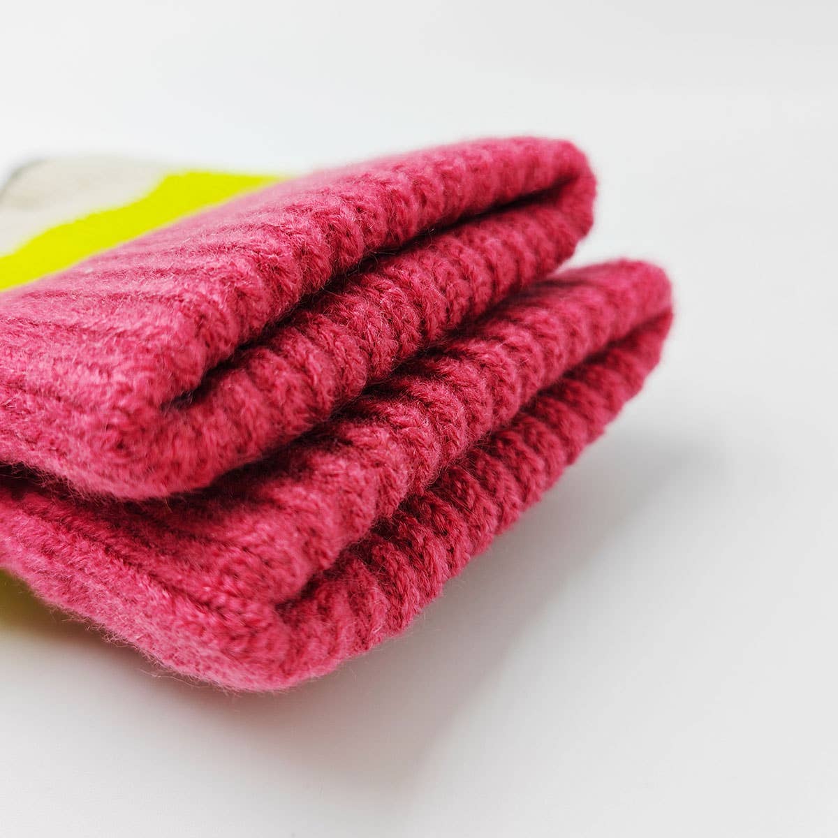 COMFORTABLE CONTRAST WARM KNITTED GLOVES_CWAG0031