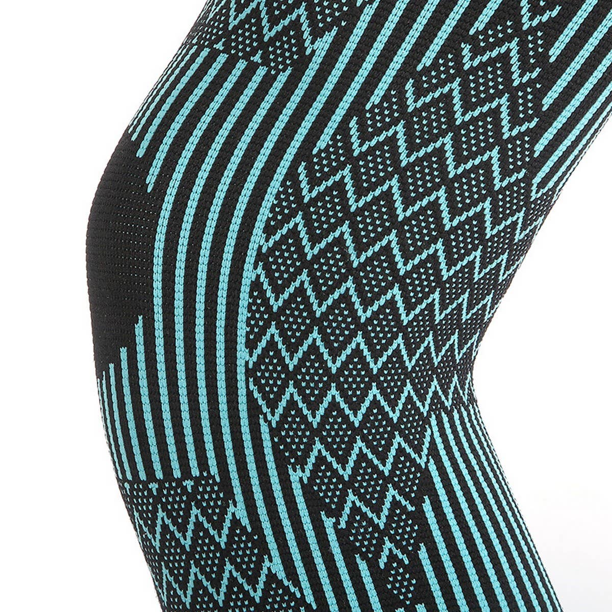 Elastic Knee Brace with Double Wave Non-Slip Grip