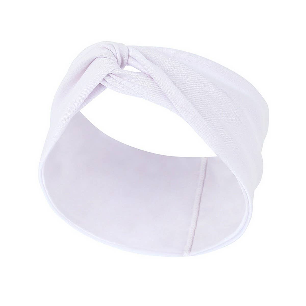 CWAHA6416_FASHION WIDE KNOTTED CROSS HEADBAND