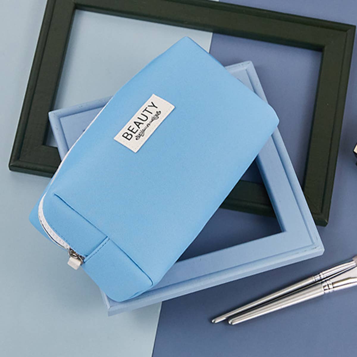 LARGE CAPACITY STORAGE BAG ZIPPER MAKEUP BAG_CWAB1443