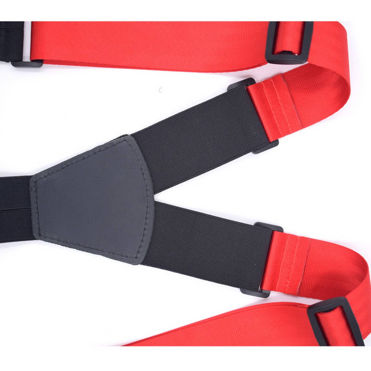 MEN 6-CLIP ELASTIC CASUAL WIDENED SUSPENDERS