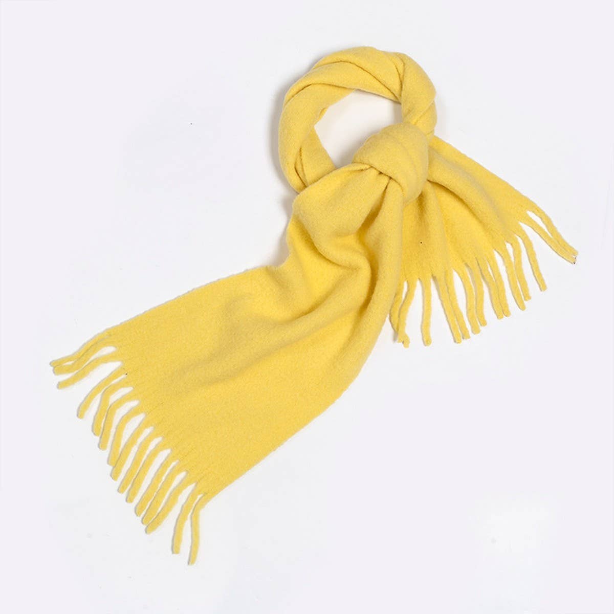 Blend Scarf ??75% Wool Thick Solid Neckwarmer_CWASC2283