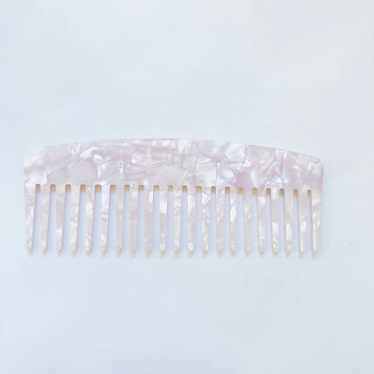 SIMPLE ANTI-STATIC LEOPARD PRINT HAIR COMB