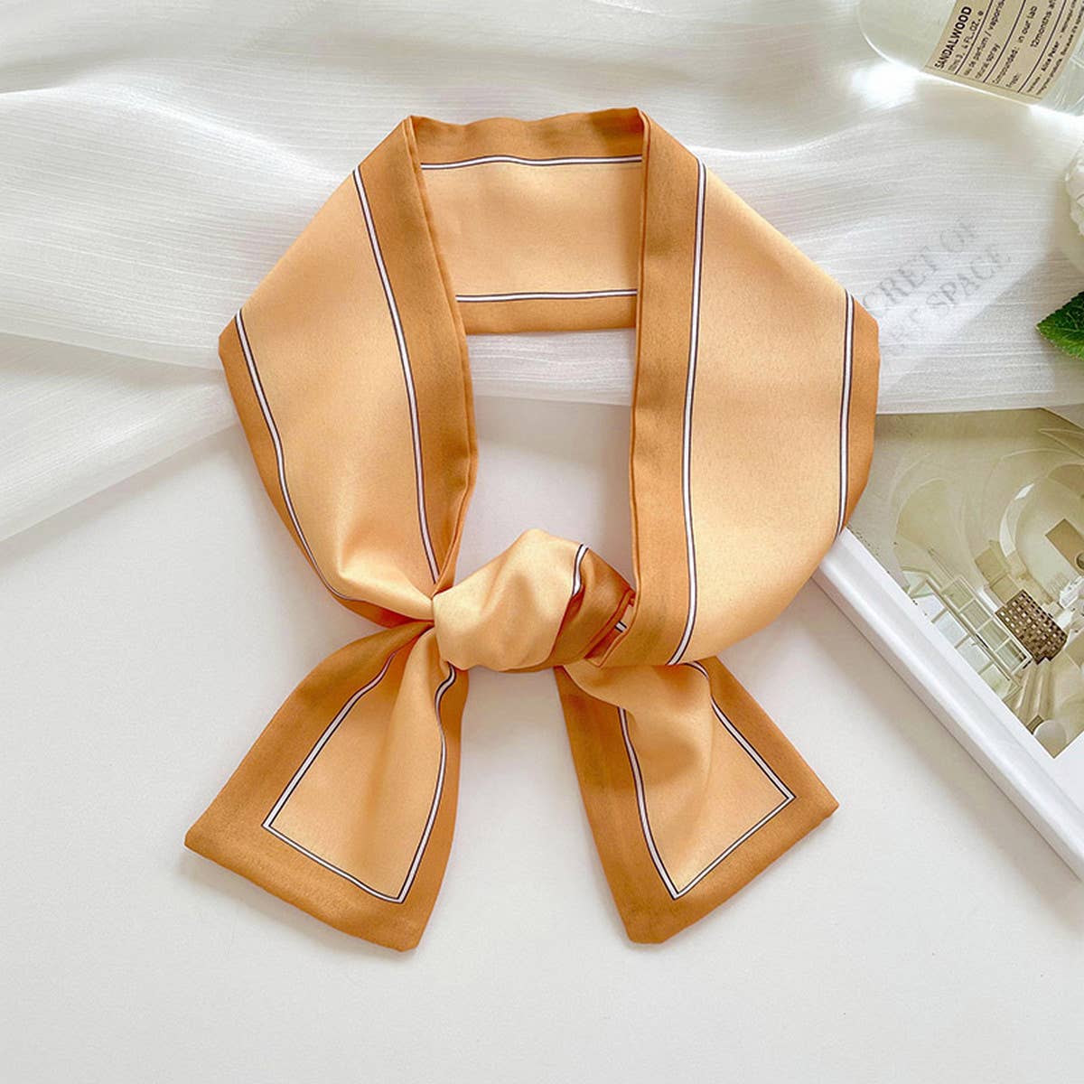 Long Thin Ribbon Scarf ? Ponytail, Neck, or Purse