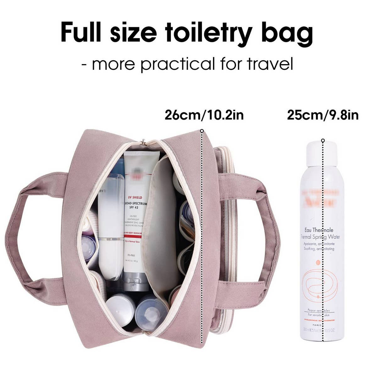 WATERPROOF PORTABLE COSMETIC BAG STORAGE BAG_CWAB2364