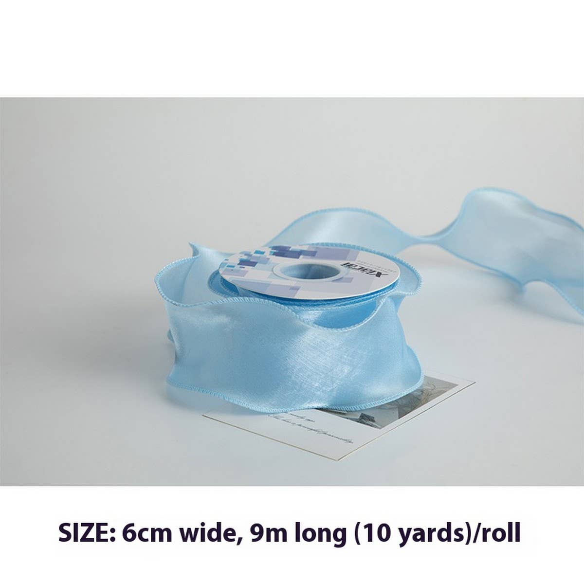 COLORFUL PEARLESCENT EDGE YARN DIY RIBBON