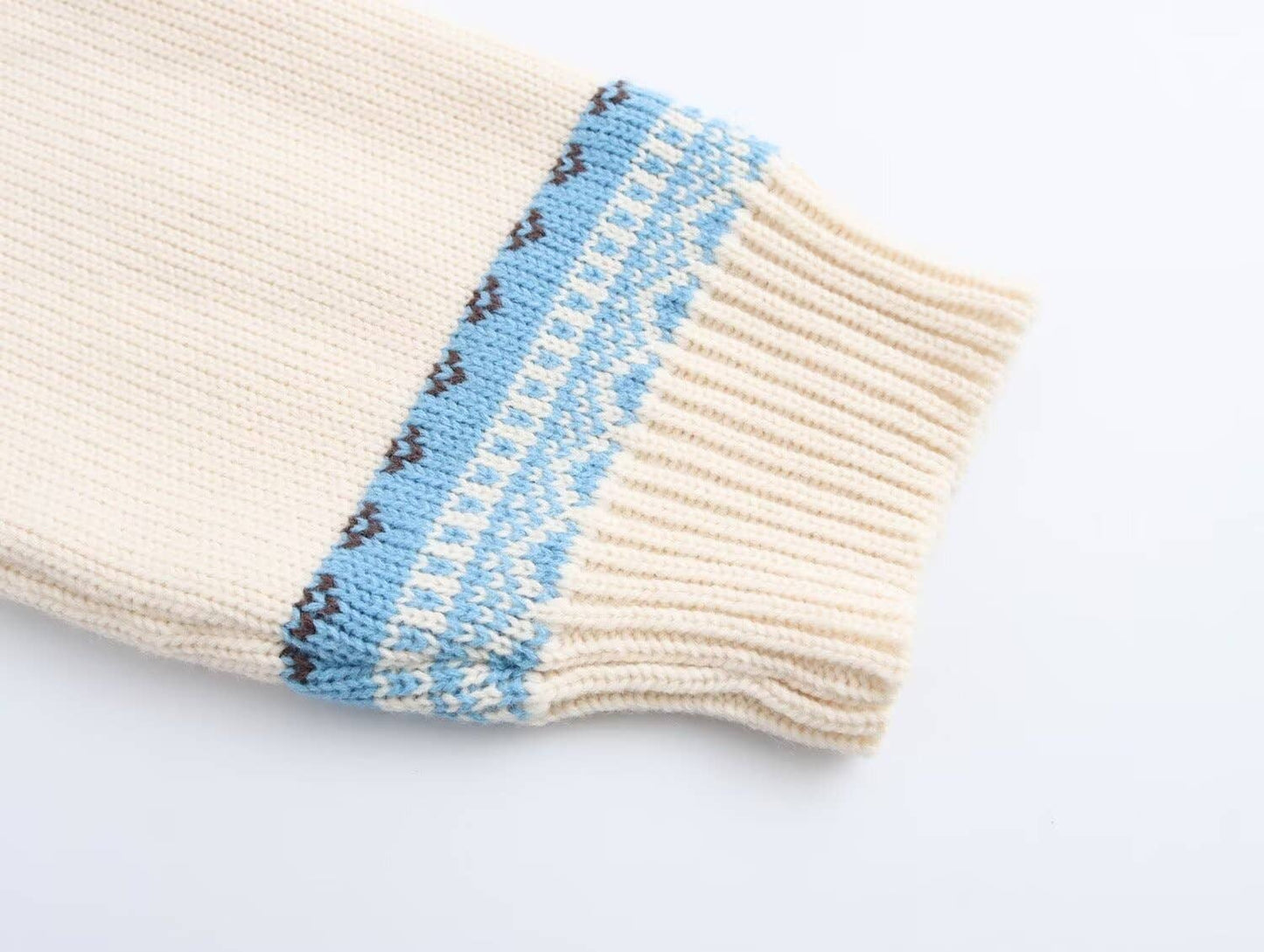 FASHION CASUAL LOOSE SLIMMING RETRO SWEATER