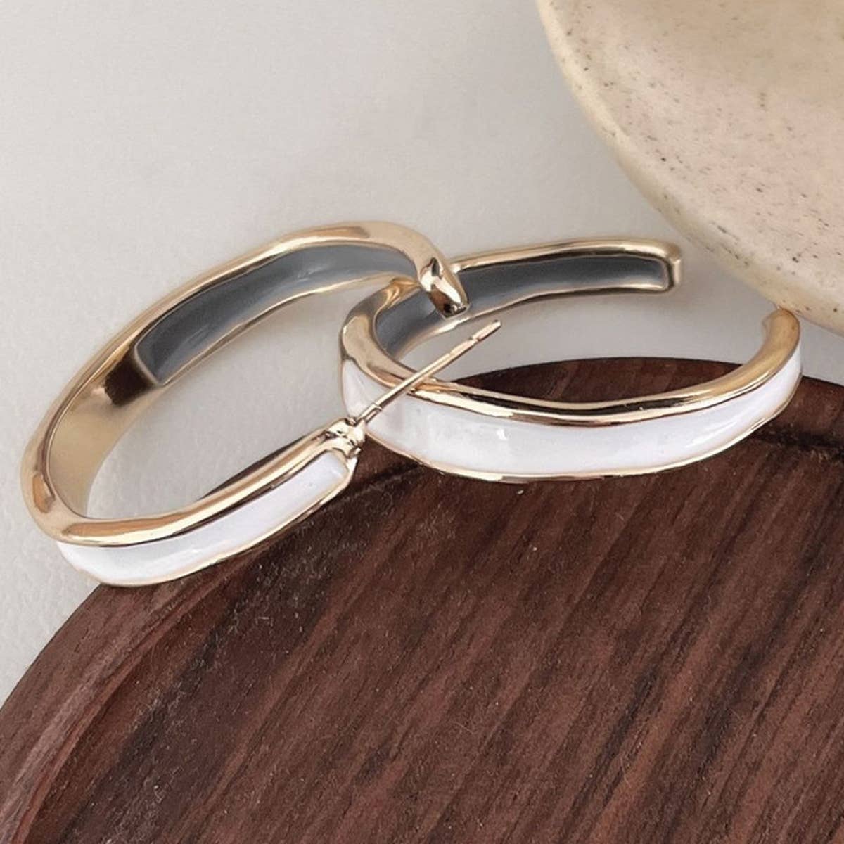 FRENCH HIGH-END C-RING EARRINGS