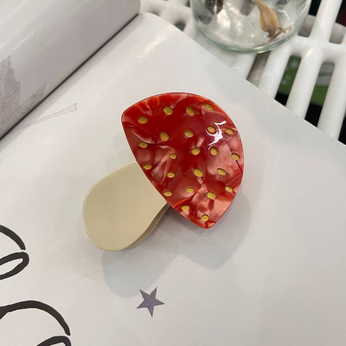 FALL ACETATE VEGETABLE HAIR CLAW CLIPS_CWAHA0961