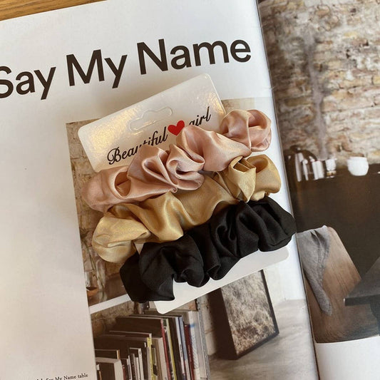 ELEGANT AND EXQUISITE FRENCH HAIR SCRUNCHIES