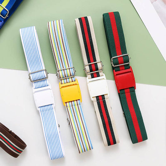 VERSATILE BRAIDED BELT BUCKLE ELASTIC BELT_CWABE0683